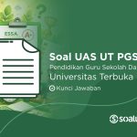 Soal UAS UT PGSD dan Kunci Jawaban