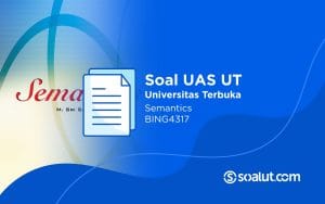 Soal UT BING4317 Semantics