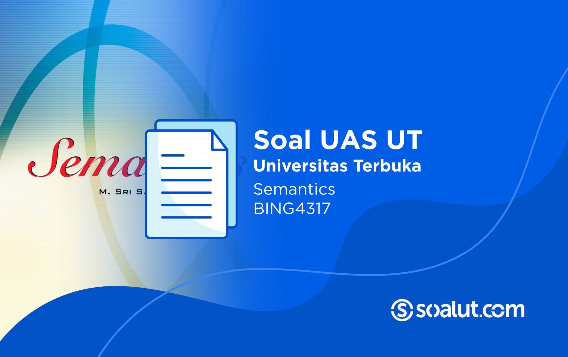Soal UT BING4317 Semantics