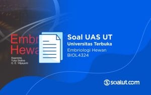 Soal UT BIOL4324 Embriologi Hewan