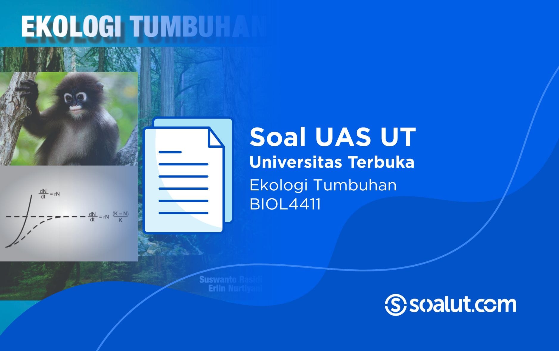 Soal UT BIOL4411 Ekologi Tumbuhan