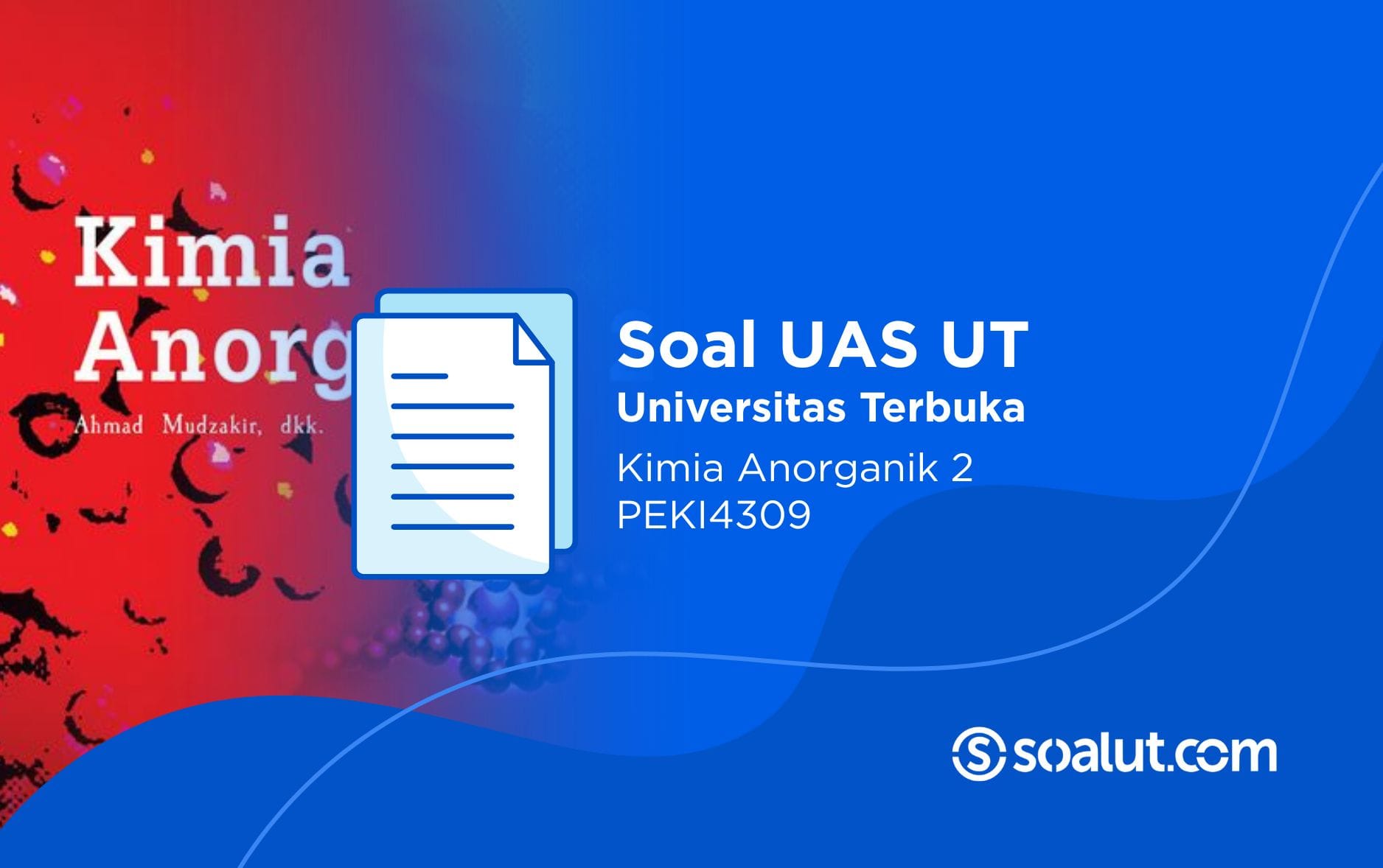 Soal UT PEKI4309 Kimia Anorganik 2