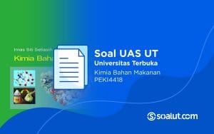 Soal UT PEKI4418 Kimia Bahan Makanan